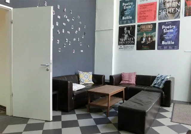 Kupfersaal, Backstagebereich