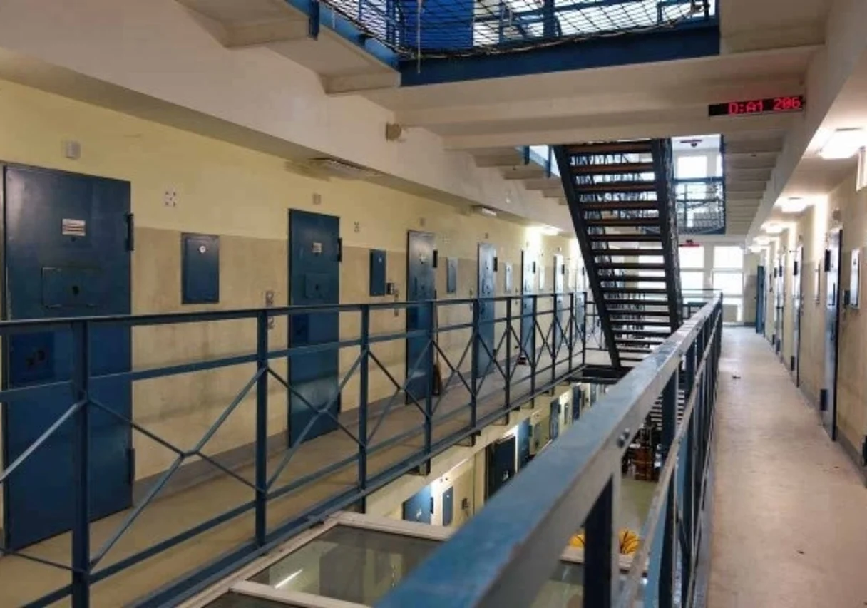 Perfekte Kulissen für einen Gefängnisdreh