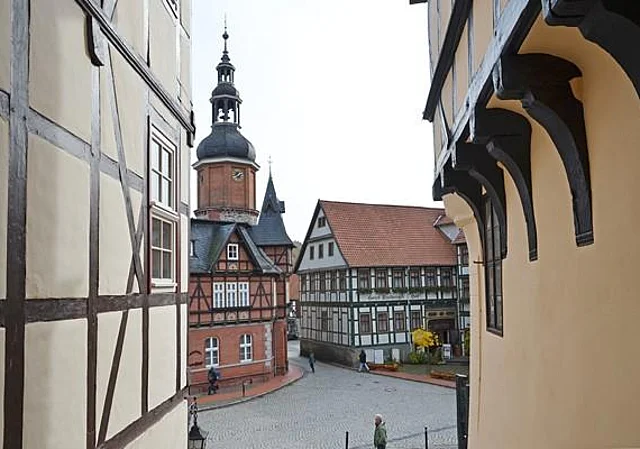 Blick zum Markt nach Südost