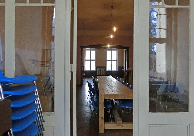 Blick vom Wintergarten zu Großem Saal