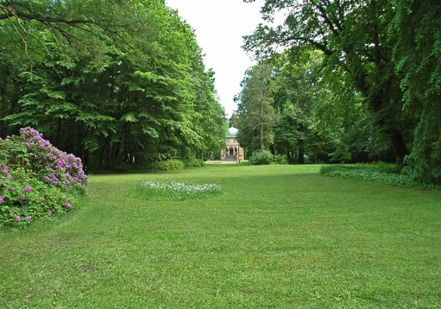 Schlosspark Tangerhütte, Landschaftsgarten