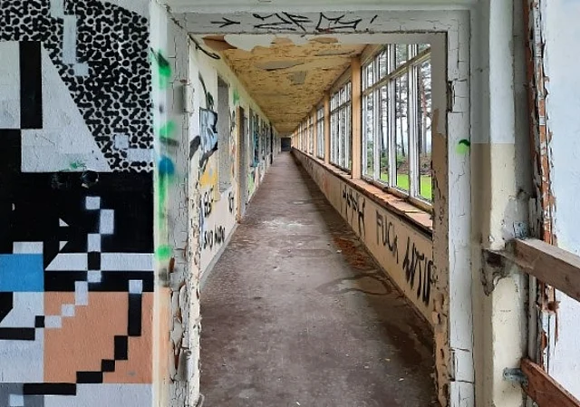 ehemaliges Bettenhaus Flur OG