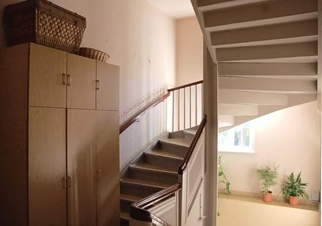 Badehaus, Treppenhaus in der Museumsverwaltung