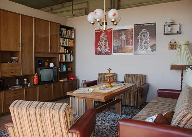 Wohnzimmer 70er bis 80er Jahre 