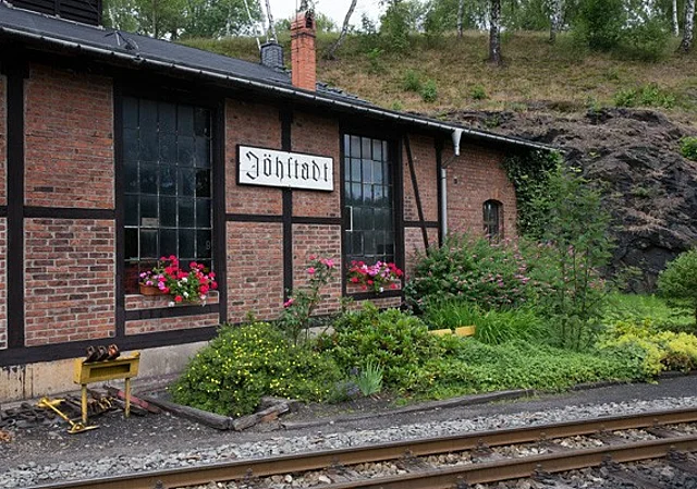 Gebäude am Bahnhof Jöhstadt