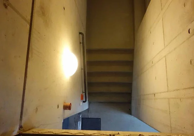 Blick ins Treppenhaus