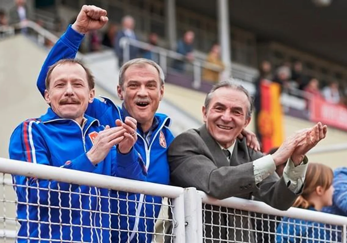 Ondřej Malý, Roman Luknár und Jiří Wohanka im Heinz-Steyer-Stadion Dresden