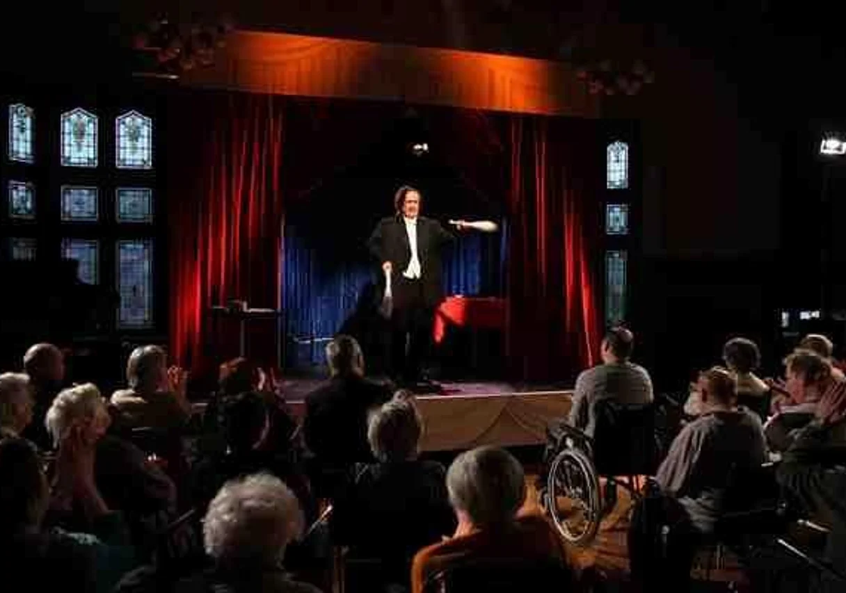 Christian Grashof in der Paul-Riebeck-Stiftung in Halle