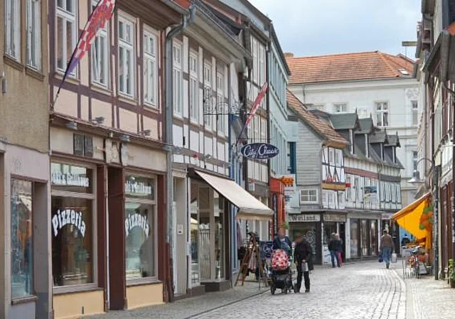 Salzwedel, Burgstraße nach Süden