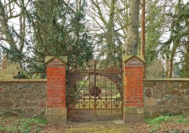 Rittergut Wittenmoor, Friedhof