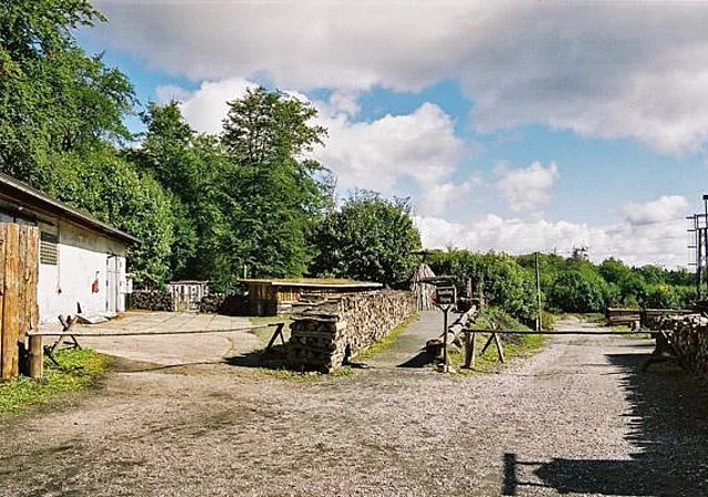 Blick vom Eingang Richtung Osten