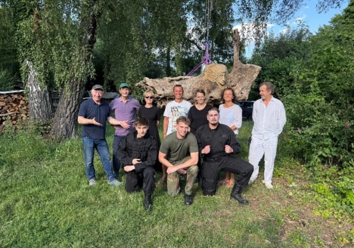 Filmcrew am Set in Weimar