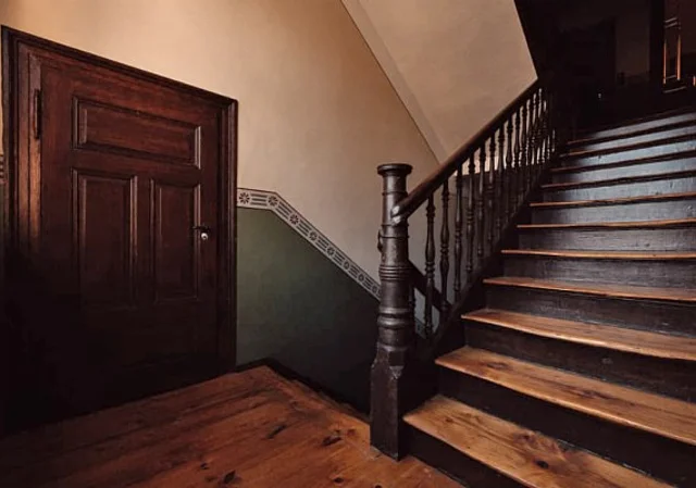 Pension, Treppenhaus