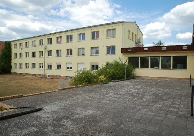 LIW-Saal Gardelegen, Ansicht Hofseite