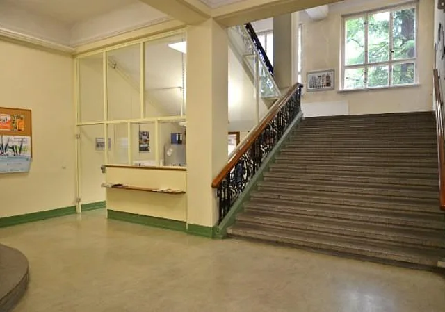Rathaus Görlitz, Foyer und Treppenhaus, Neues Rathaus