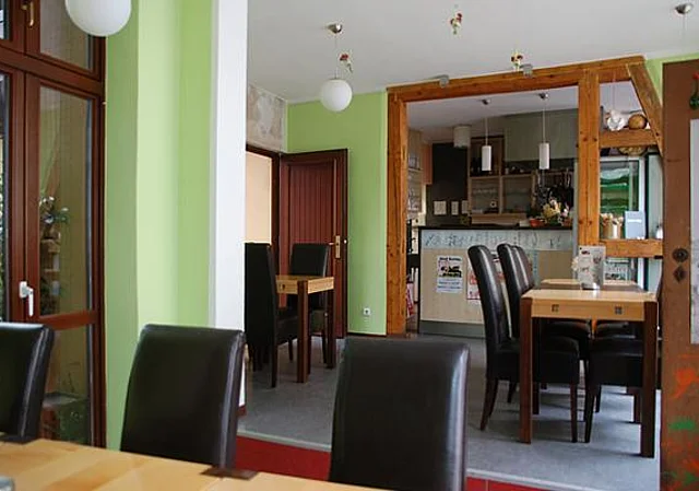 Restaurant im Erdgeschoss