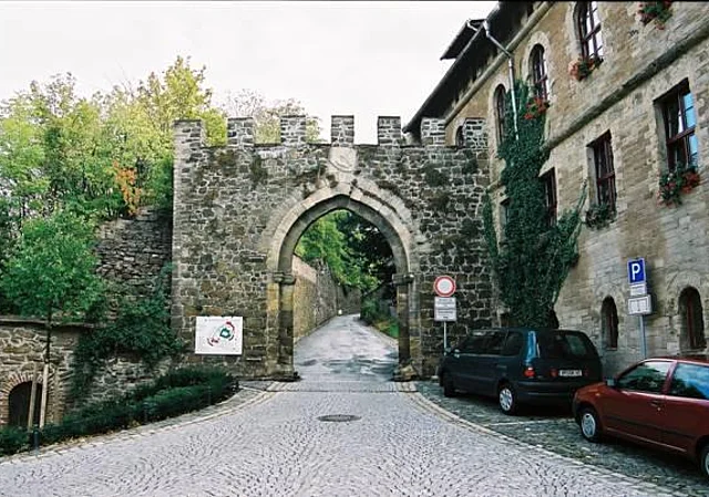 Schloss Wernigerode, Tor zur Vorburg, Westen