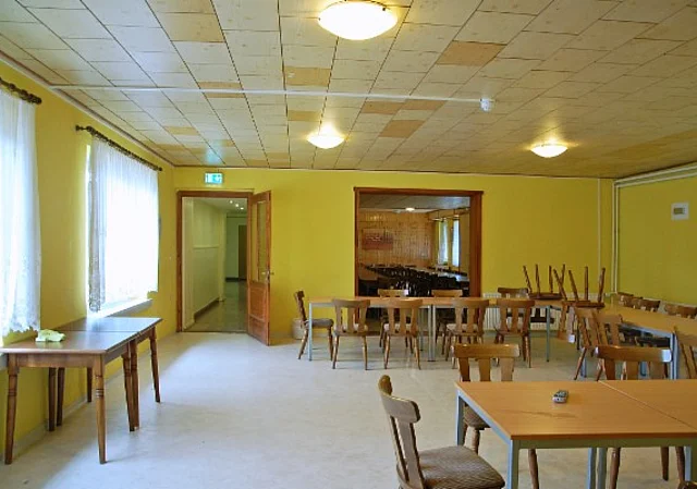 Jugendherberge Gorenzen, Bettenhaus, Aufenthaltsraum