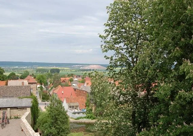 Blick vom Schloß über die Stadt