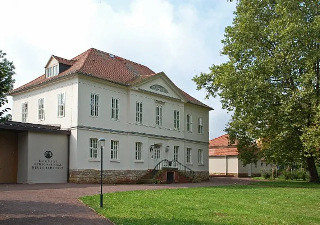 Kurpark Bad Lauchstädt: Badehaus