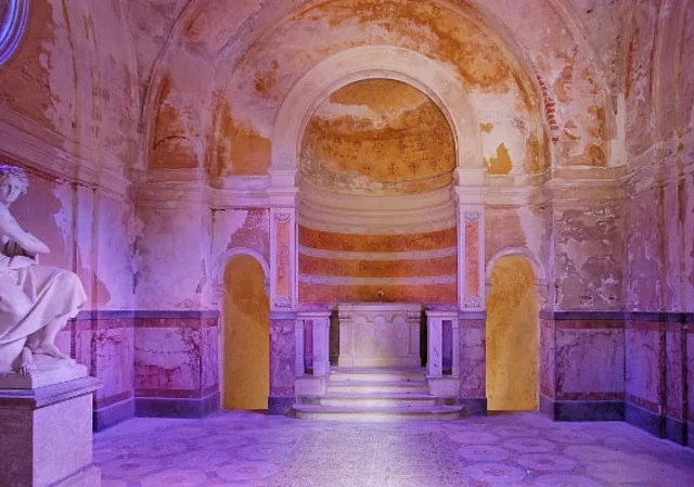 Neues Schloss Tangerhütte, Mausoleum
