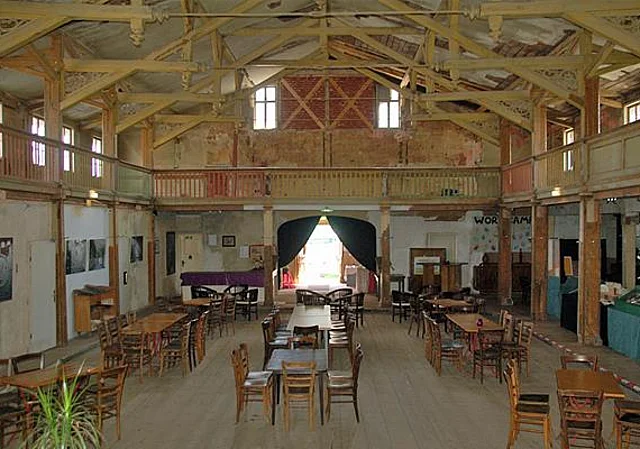 Saal, Blick zum Eingang