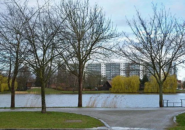 Mozartstraße, Blick nach Nordwest