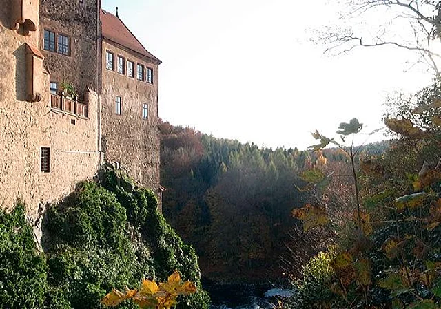 Burg Kriebstein, Westseite