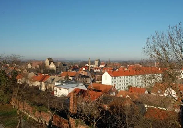 Blick vom Wasserturm nach Westen