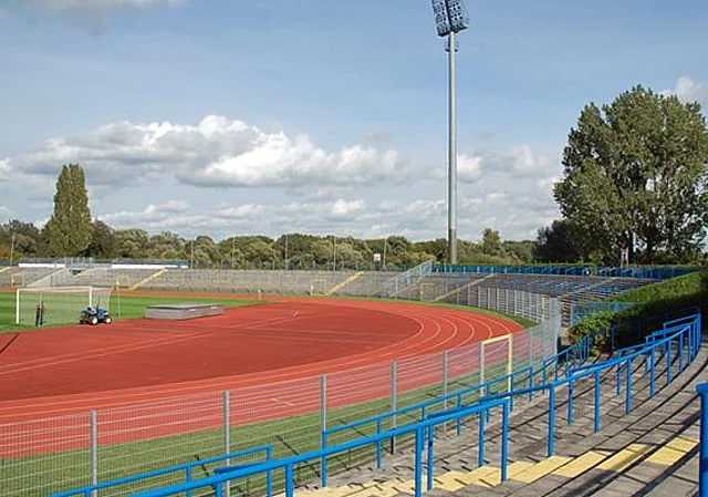 Stadion nach Osten
