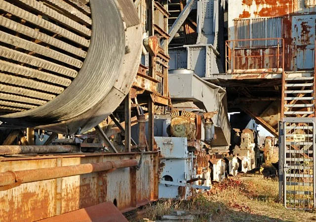 Ferropolis, Medusa, Detail