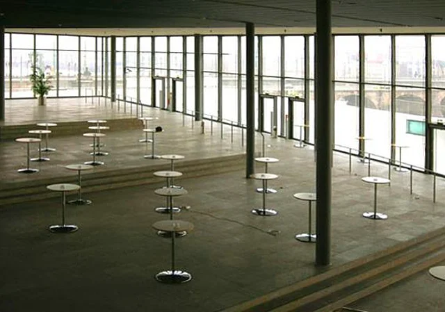 Internationales Congress Center Dresden, Terrassenebene