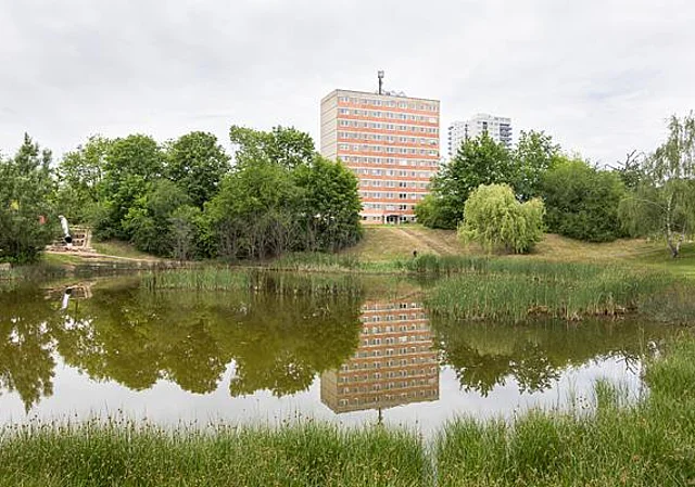 Gellertsraße, Blick nach Westen