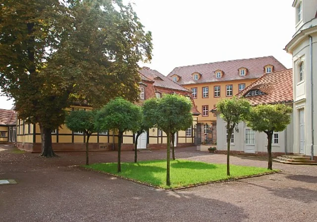 Kurpark Bad Lauchstädt: am Kursaal