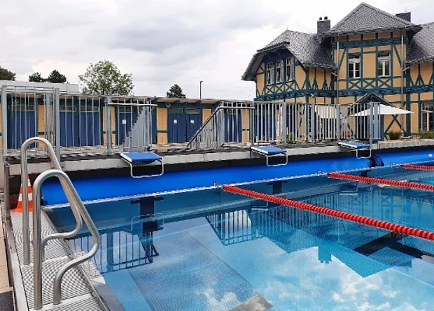 Dreienbrunnenbad Erfurt Sprungplattformen 