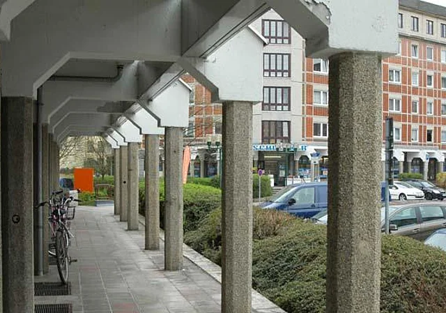 Arkadengang am Dorotheenplatz