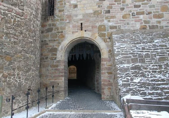 Schloss Wernigerode, Tordurchfahrt, Nordwest