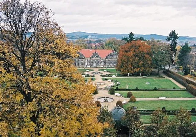 Terrassengarten, Blick nach Nordost
