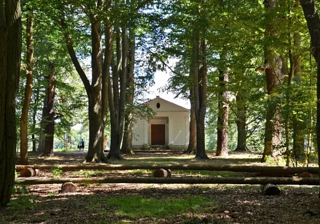 Sieglitzer Berg, Blickachse zur Solitude