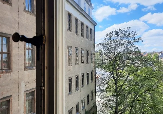 Blick aus dem Fenster