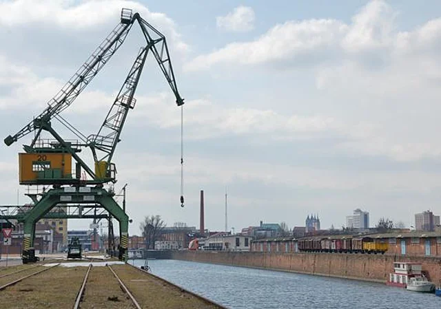 ehemaliger Handelshafen Magdeburg