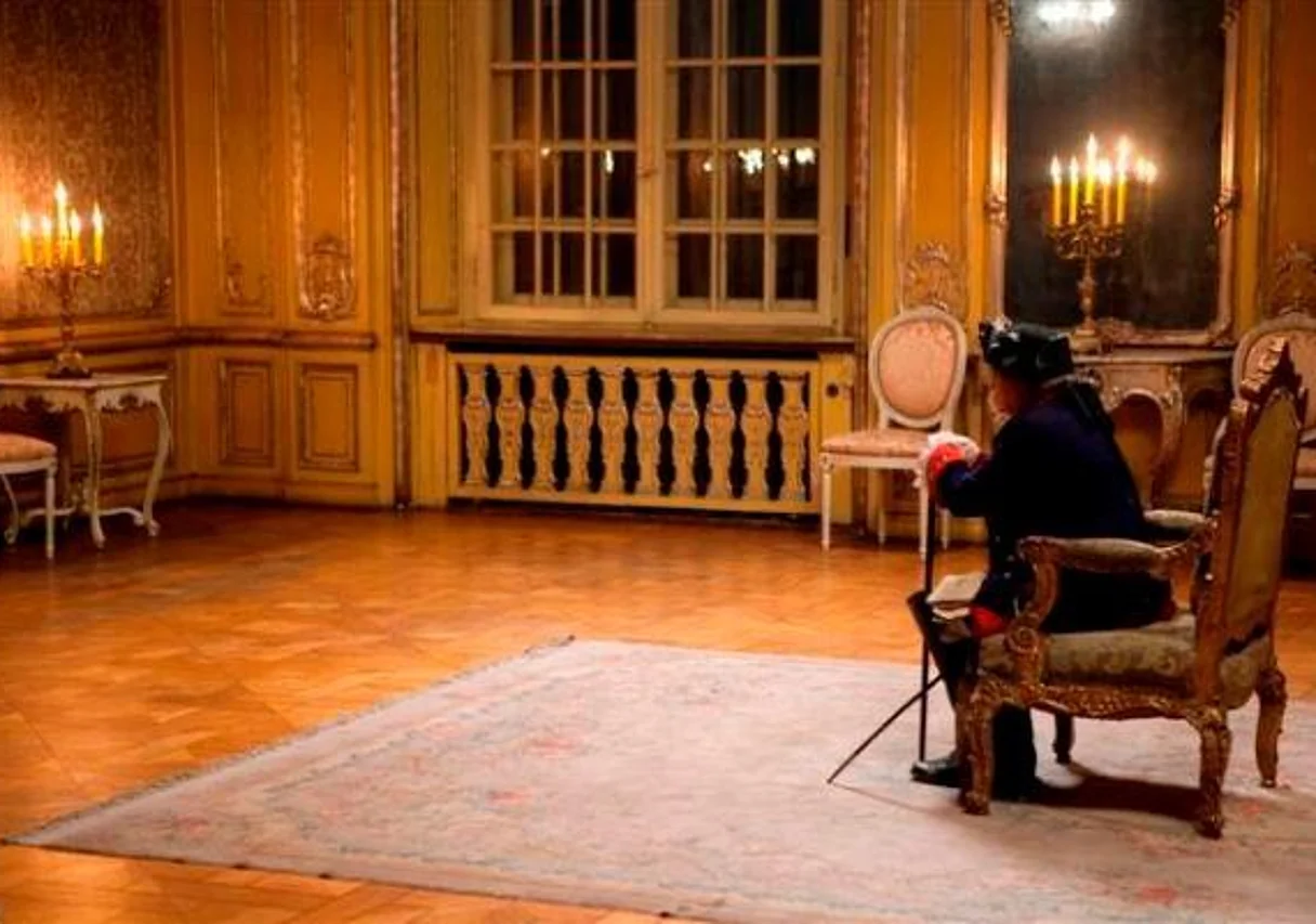 Katharina Thalbach im „Gelben Saal“ auf Schloss Waldenburg