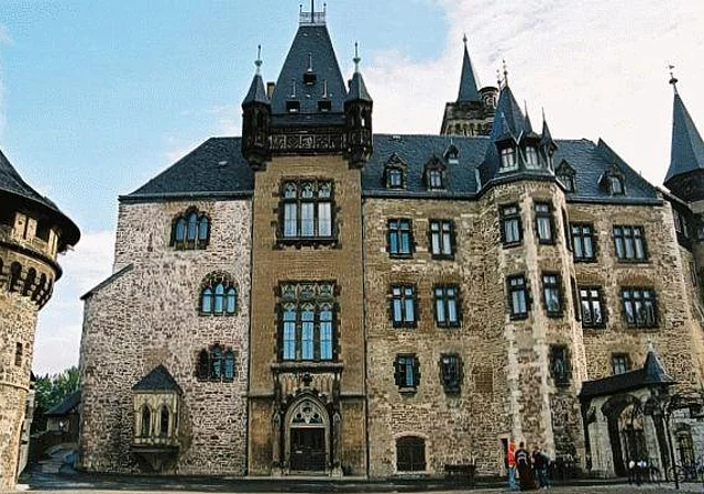 Schloss Wernigerode, Schloß, Westen