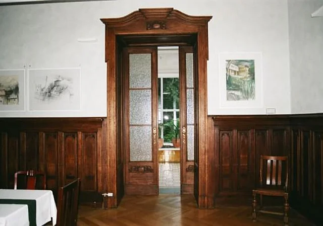 Tür zum Wintergarten