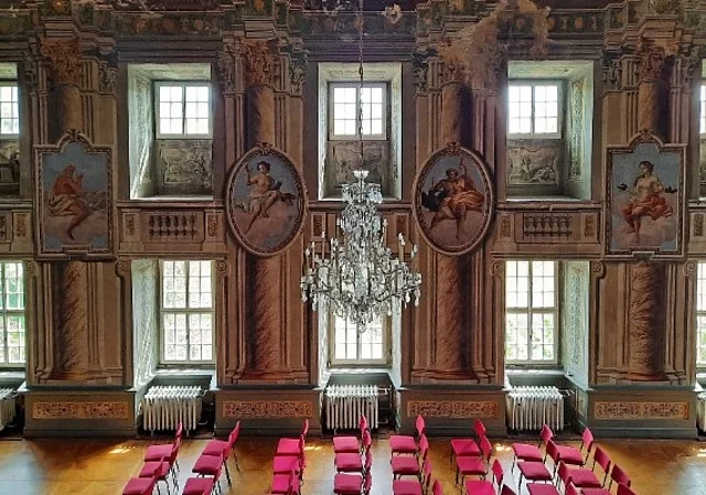 Festsaal Blick von oben