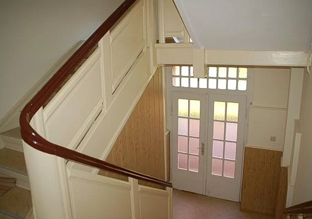 Badehaus, Eingang