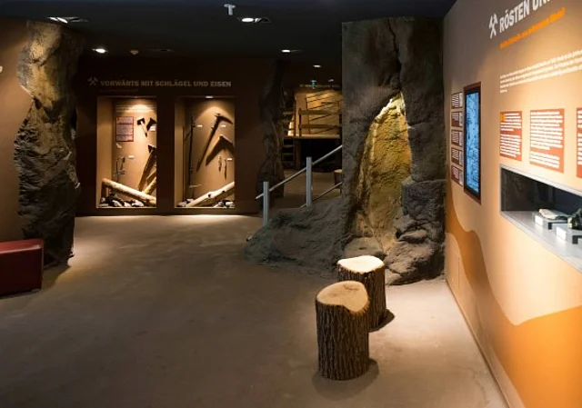 Blick in das Erlebnismuseum Grottoneum