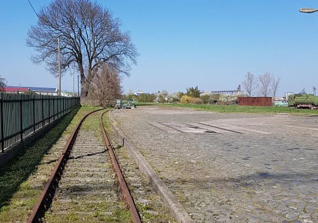 Schienenstrang Richtung Nord