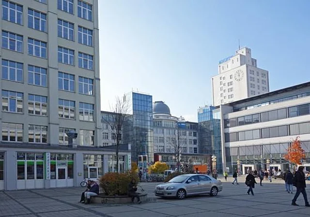 Ansicht Südwest mit Jenoptik-Turm