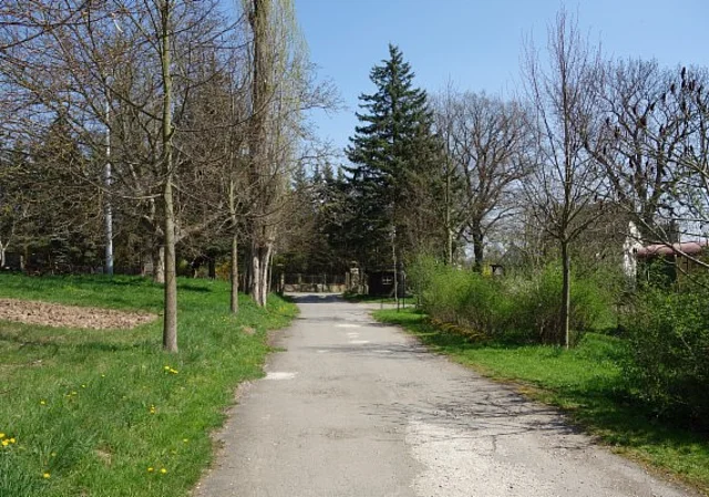 Weg zum Haupteingang